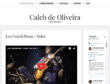 Tablet Screenshot of caleb.com.br